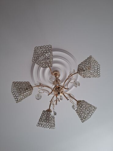 Çilçıraqlar: Çılçıraq, 5 lampa, Xrustal