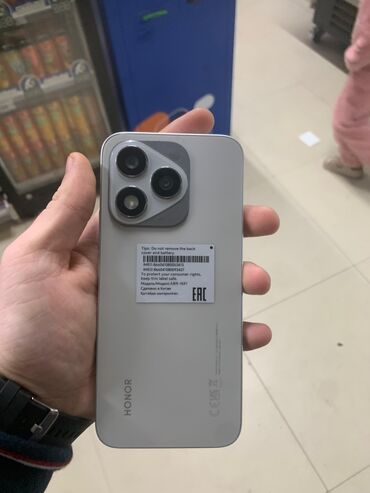 телефон fly ff243: Honor 400 Lite, rəng - Gümüşü, Barmaq izi