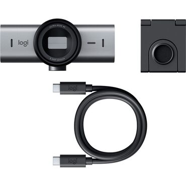 Веб-камеры: Веб-камера Logitech MX Brio 4K Graphite Высокое разрешение для at lalafo.kg — 8 Веб-камеры: Веб-камера Logitech MX Brio 4K Graphite Высокое разрешение для — 8