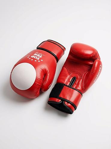 Перчатки: Боксерские перчатки «Champion» для тренировок - Комплект: 2 перчатки — 3