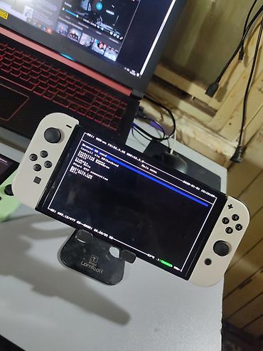 Nintendo: Nintendo Switch oled чипованная (прошитая) встроенная память — 4