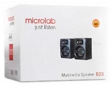 Zvučnici, slušalice i mikrofoni: Microlab B23 multimedijalni zvučnici - Dva kompaktna zvučnika — 12
