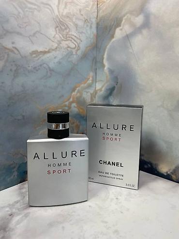 allure: CHANEL Allure Homme Sport — мужская туалетная вода, 100 мл (Eau de — 8