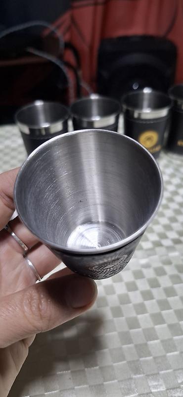 Другие комплектующие: Стальные рюмки, 4шт. в чехле (дермантин). С рисунком национального — 12