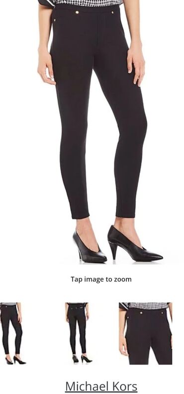 Pantalone: S (EU 36), Normalan struk, Ravne nogavice — 13