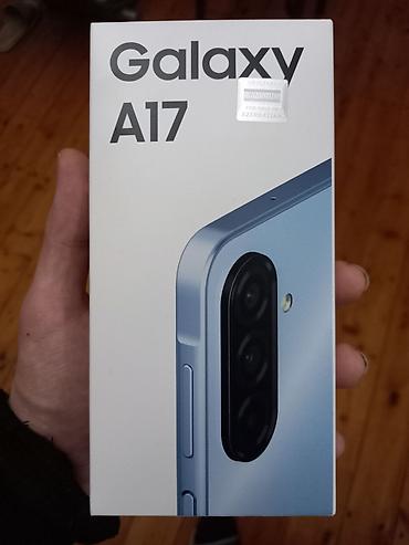 honor 8 s: Samsung Galaxy A17, 128 GB, rəng - Göy, Barmaq izi, Face ID, Zəmanət — 1