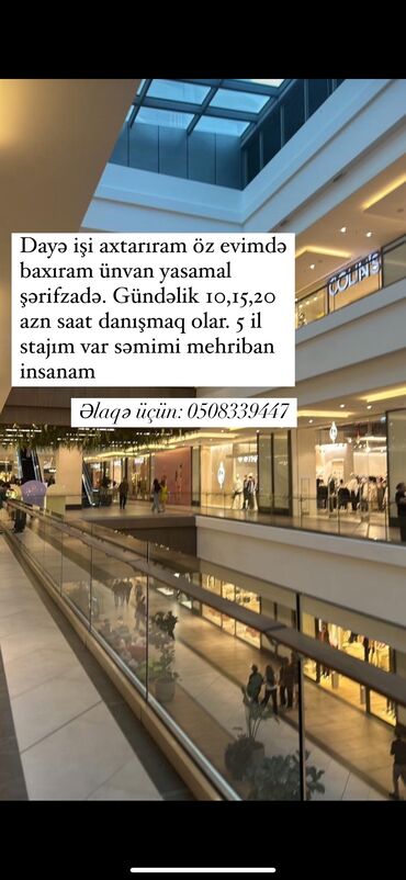 daye iwleri: İş axtarıram