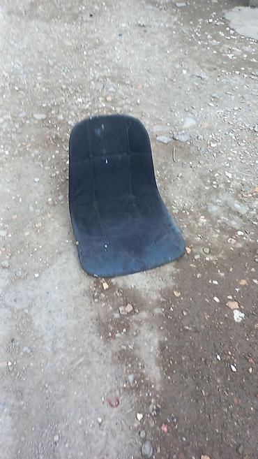 oyun oturacagi: Velosbete oturmaq üçün qatlanan döşək-stul - Rəng: qara - Forması — 1