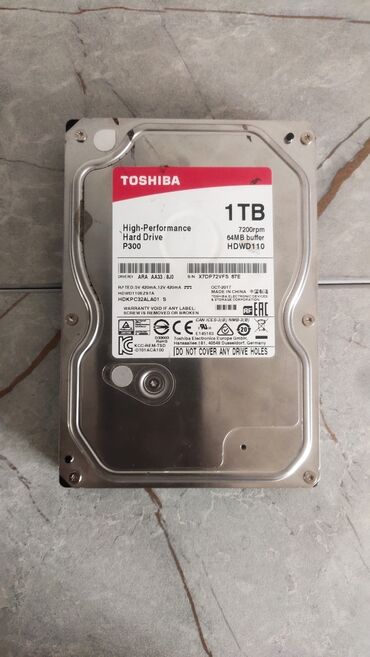 жесткие диски 8 тб: Накопитель, Б/у, Toshiba, HDD, 1 ТБ, Для ПК