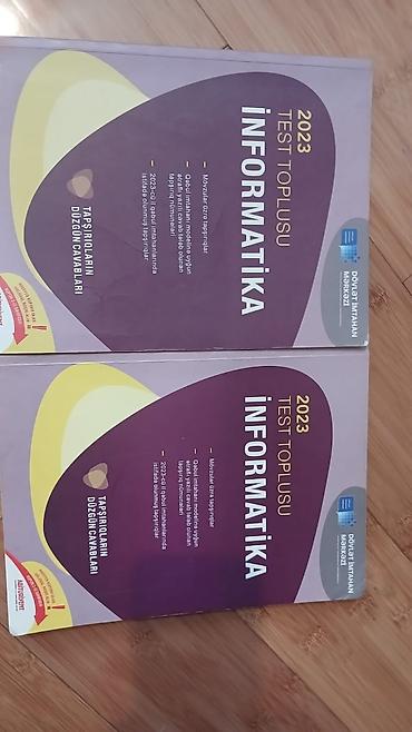 informatika testleri: ŞOK ENDİRİM!! TƏP TƏZƏ KİTAB!!Məhsul: “İnformatika – 2023 Test — 1