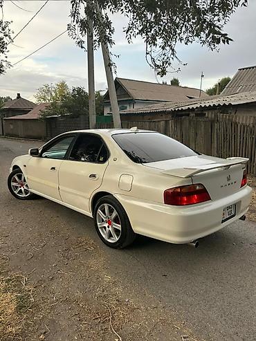 белый салон: Honda Saber: 2002 г., 3.2 л, Автомат, Бензин, Седан — 5
