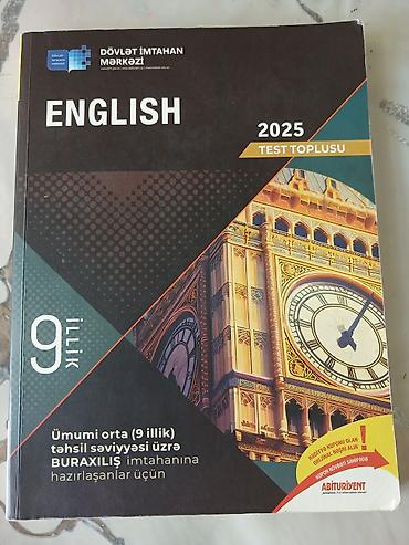 bil: Məhsul: İngilis dili 2025 Test Toplusu (Dövlət İmtahan Mərkəzi) - 9 — 1
