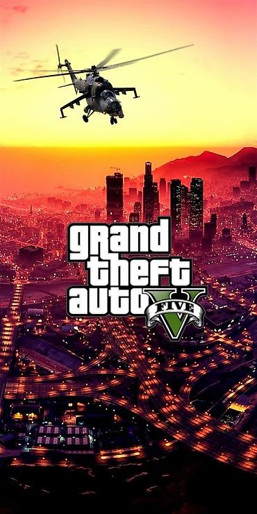 oyun səkilləri: GTA V mövzusunda divar kağızı / poster dizaynlı şəkillər toplusu — 2