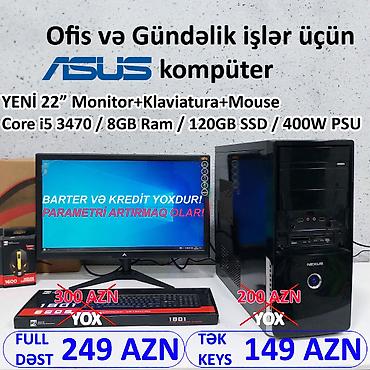 Masaüstü kompüterlər və iş stansiyaları: FÜRSƏTDƏN YARARLANIN!!! BÜTÜN KOMPÜTERLƏR MAYA DƏYƏRİNDƏN AŞAĞI!! ⭐Tək — 3
