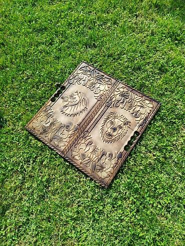 Nərdlər: Taxta Nərd-Taxta (Backgammon) dəsti - Material: keyfiyyətli ağac — 10