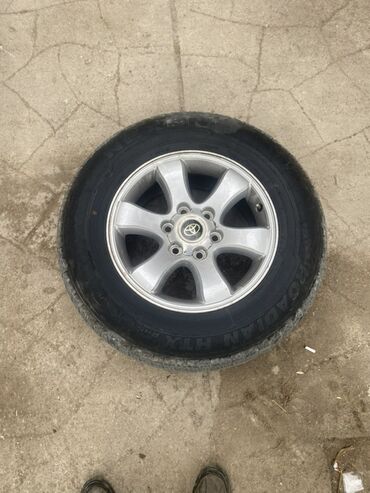 tək təkər: Disk təkər Toyota 265 / 65 / R 17, 6 Boltlu