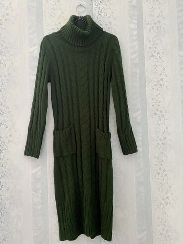 mi 10 qiymet: Женский свитер M (EU 38), цвет - Зеленый