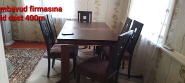 metbex mebeli ucun aksesuarlar: Masa və oturacaqlar