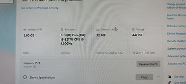 dell 3521: Dell Inspiron 3521 noutbuku Texniki göstəricilər: - Prosessor: Intel — 4
