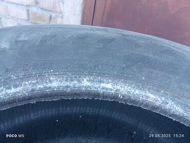 шины 275 60 20: Комплект из четырех автомобильных шин размера 275/55R20. Шины имеют