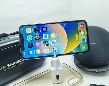 Apple iPhone: IPhone X, Б/у, 64 ГБ, Серебристый, Зарядное устройство, Чехол, Наушники, 100 % — 18
