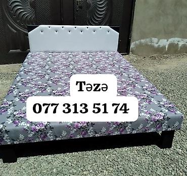 Çarpayılar: Təzə çarpayılar. 1 nəfərlik çarpayılar 60manat. 2 nəfərlik taxt — 2