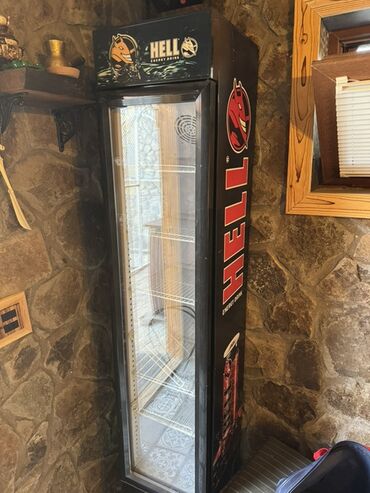 Biznes üçün program təminatı: HELL Energy Drink brend vitrin soyuducusu İsdifade olunmuyub super