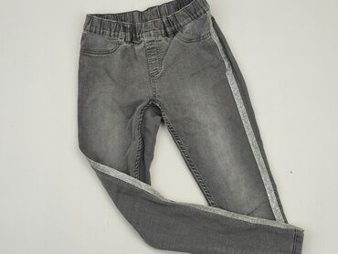 legginsy ala jeans chabrowy: Legginsy dziecięce, 12 lat, 152, stan - Dobry