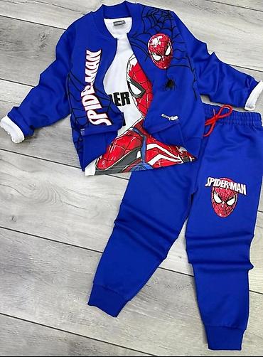 prada trenerka: Dečiji komplet „Spider‑Man” – trodelni set Od 3 do 10 god - Sadrži — 1