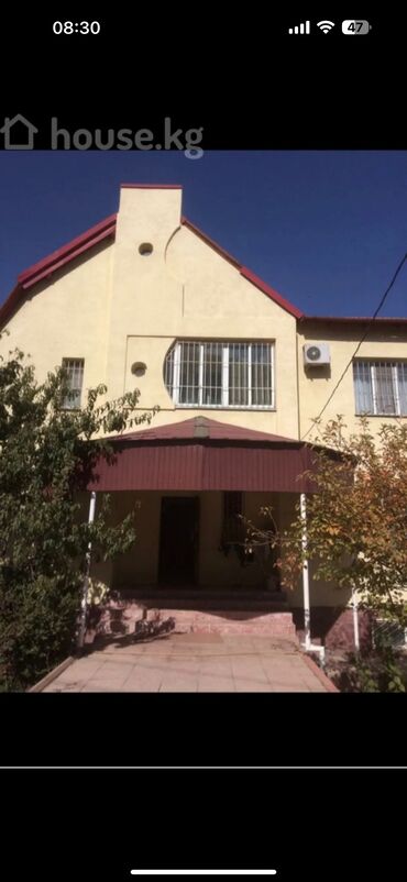 токмок дом пакровка: 305 м², 6 комнат, Утепленный, Бронированные двери, Балкон застеклен