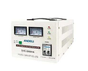 Stabilizator Andeli 5000W - Güc: 5000 VA - Giriş gərginliyi: Şəbəkə