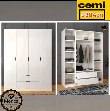 Dolablar: Yeni, Açılan, 4 qapılı Düz dolab, Şifonyer, Rusiya — 6