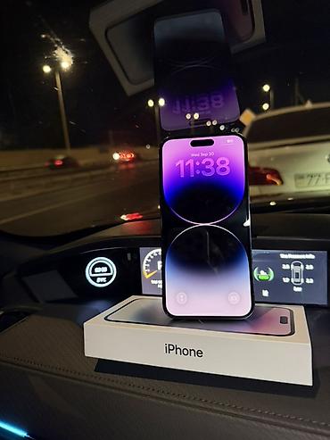 iphone xe: IPhone 14 Pro, 256 GB, Deep Purple, Face ID — 1