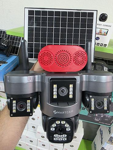 on kamera: SMARTCAM 4 linzalı AOV Solar təhlükəsizlik sistemi - Günəş panelli — 3