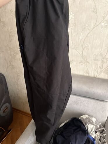 флисовые мужские спортивные костюмы: Puma kişi idman şalvarı – qara rəng - Model: düz kəsim, yüngül və