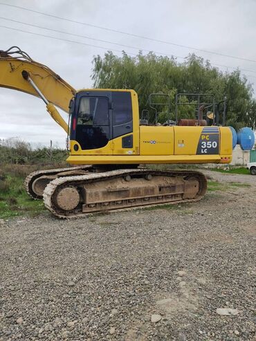 qaz 35: Ekskavator icaresi Operatorla temin edirik Demir paletli Cekisi: 35