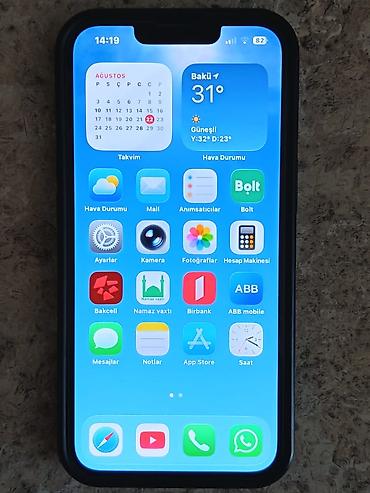 iphone tel: IPhone 16e, 128 GB, Midnight, Face ID, Sənədlərlə — 1
