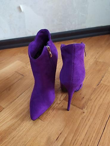 mexmer parca: Bənövşəyi rəngdə qadın ankle bot lari 150 m alinib tezedi - Model — 2