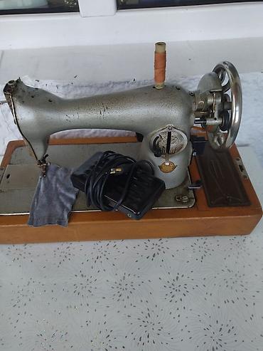 dikis masini: Elektrikli tikiş maşını - Korpus: metal gövdə, üstündə ip çarxı və — 1