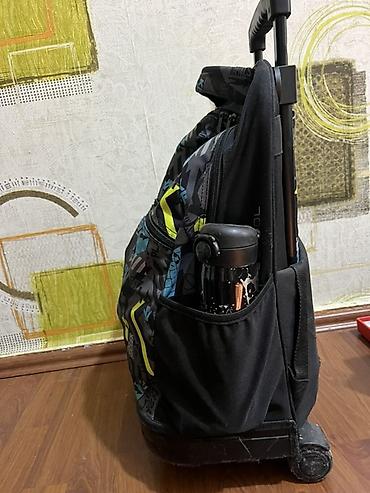 məktəbli çantalar: Gabol təkərli məktəb çantası - Brend: Gabol - Model: Futbol temalı — 5