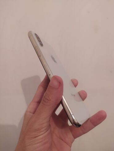 iphone x silver: IPhone X, 256 GB, Ağ