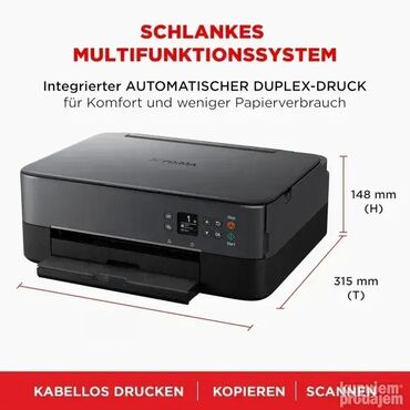 Skeneri: #2611 Štampač Fotokopir Skener - Canon Pixma TS5350i WiFi; Dolazi bez — 14