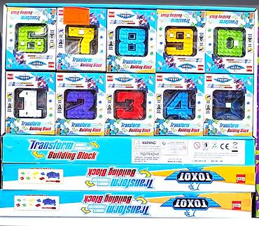 oyuncaklar: 🔢🤖 Transformator Rəqəm Konstruktor Dəsti (0-9 Rəqəmlər) – İntelektual — 1