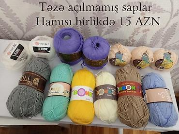 5 15: Toxunma çanta, toxunma ipləri və əl işi üçün materiallar təqdim — 5