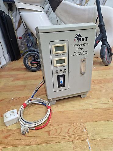 HST SVC-5000VA – Avtomatik AC Gərginlik Tənzimləyicisi - Model: HST
