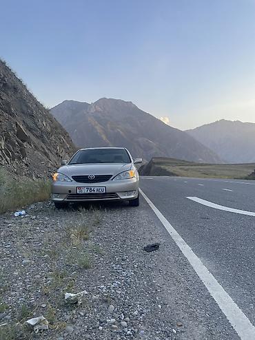 салон машины: Toyota Camry: 2003 г., 2.4 л, Автомат, Бензин, Седан — 5