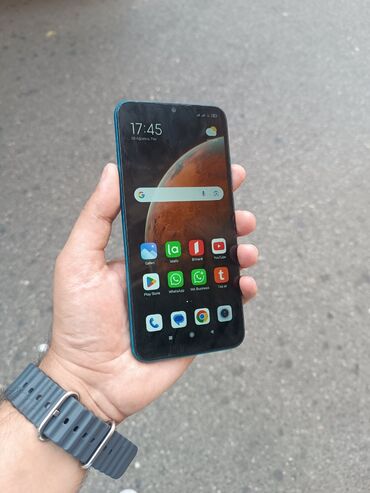Redmi: Redmi 9A, 32 GB, rəng - Göy, Face ID