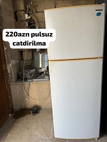 Samsung iki qapılı soyuducu - Yuxarıda dondurucu, aşağıda soyuducu