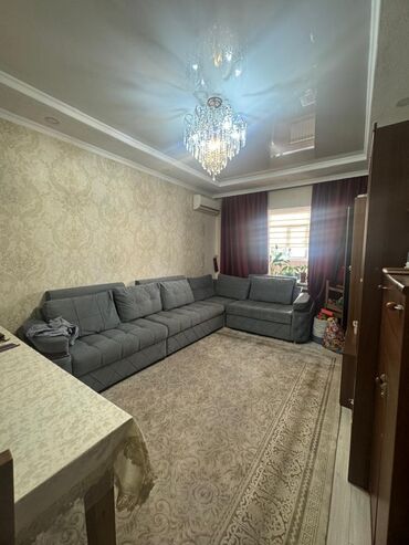 квартира на ахунбаева: 2 комнаты, 58 м², 4 этаж