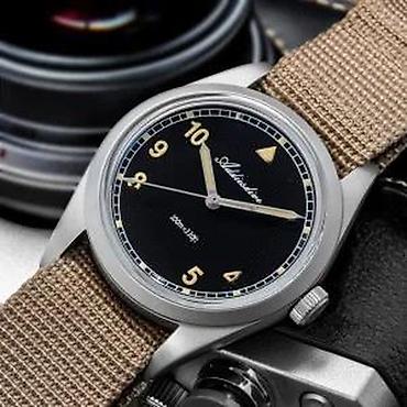 Ručni satovi: Addiesdive ad2079 - 36mm - crna / bez potpuno nov muški sat — 7